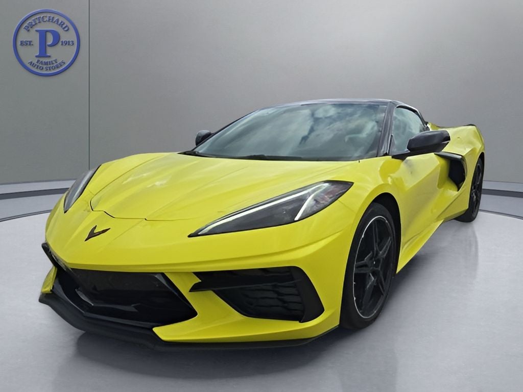 2024 Chevrolet Corvette — rear three-quarter view